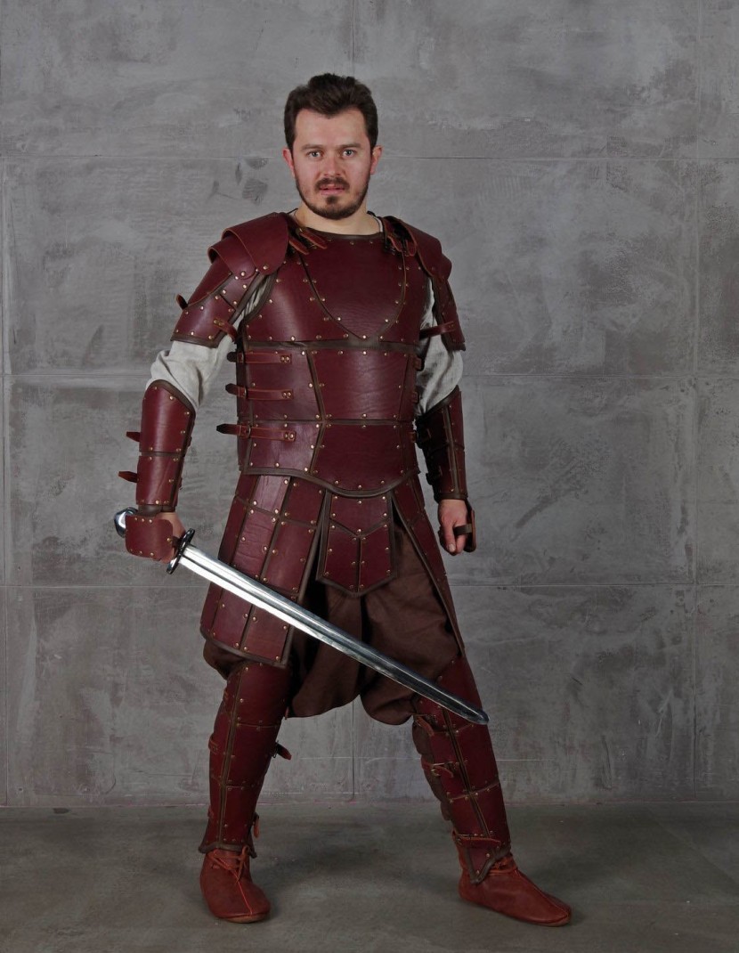 Leather armour in style of Game of Thrones photo made by Steel-mastery.com