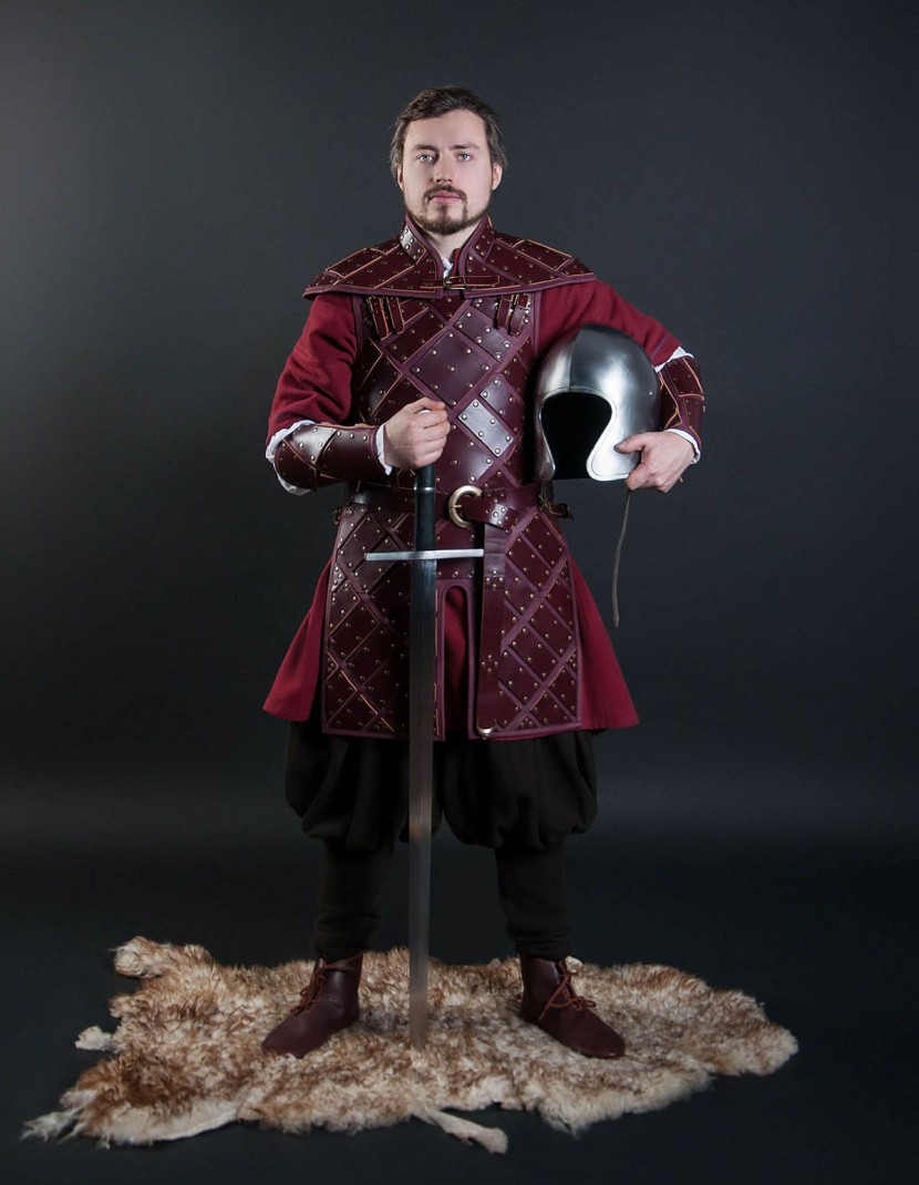 Set of leather armour in style of Jon Snow photo made by Steel-mastery.com
