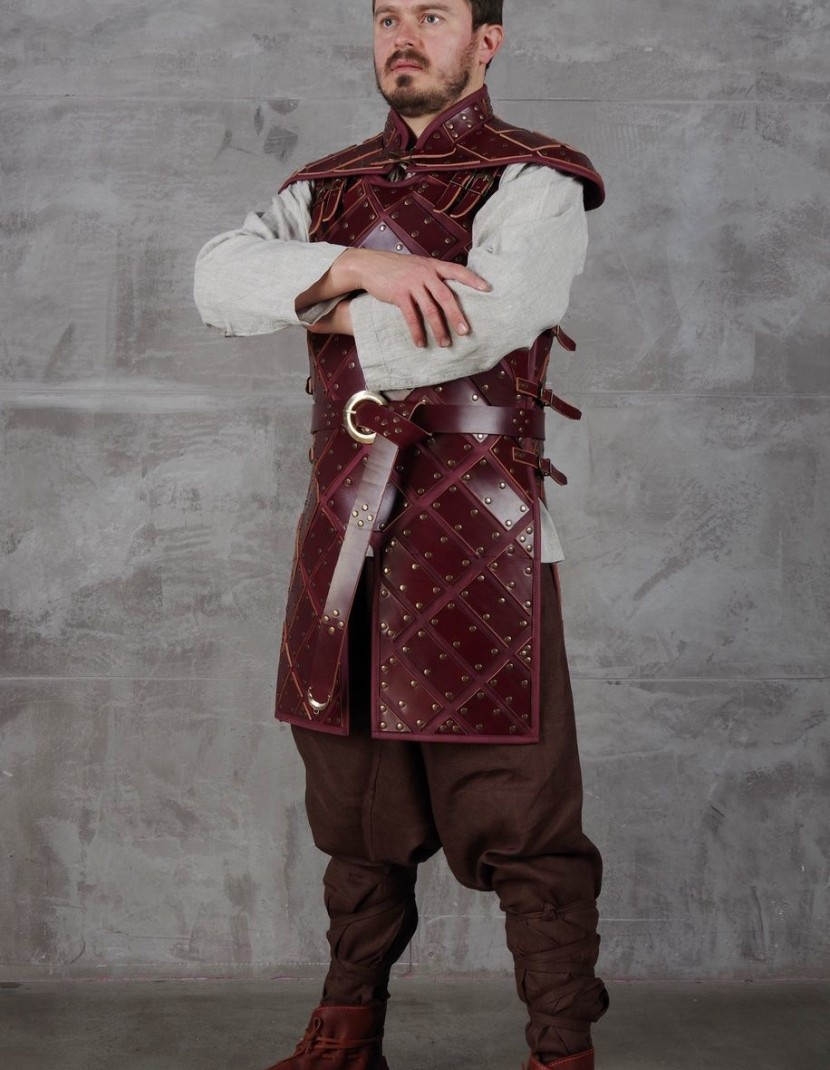 Set of leather armour in style of Jon Snow photo made by Steel-mastery.com