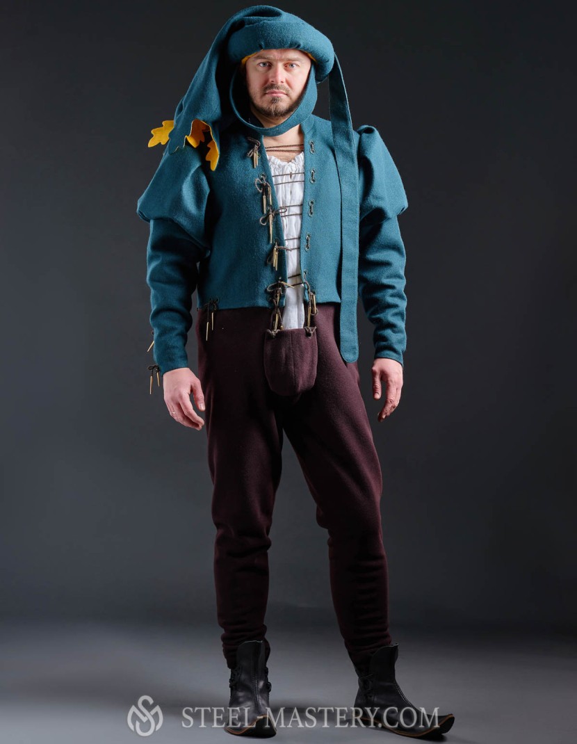 Tight chausses with codpiece, XV century photo made by Steel-mastery.com