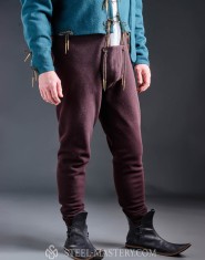 Tight chausses with codpiece, XV century