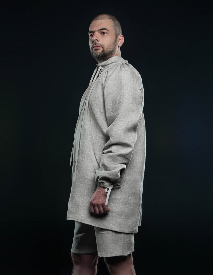Men's shirt with lacing, XV century photo made by Steel-mastery.com