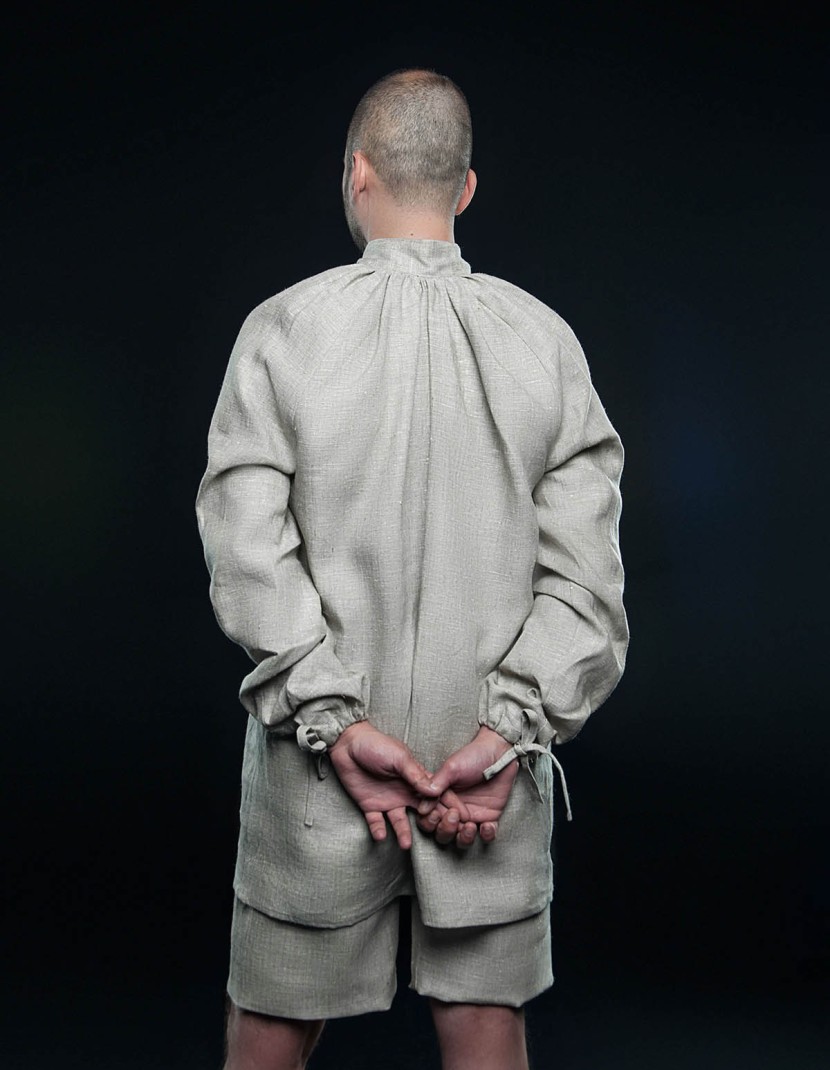 Men's shirt with lacing, XV century photo made by Steel-mastery.com