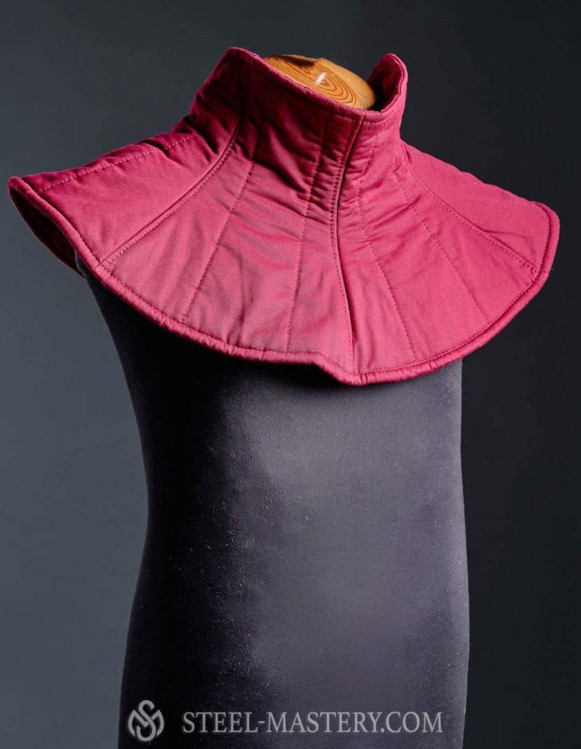Padded aventail with back lacing photo made by Steel-mastery.com