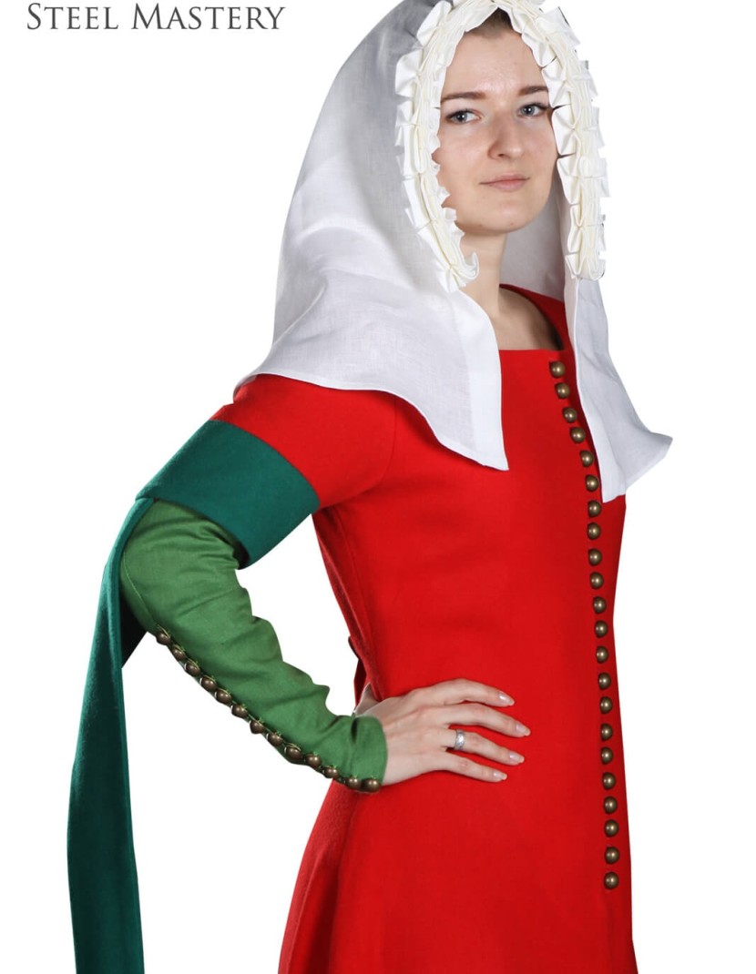 English dress of the XIV-XV century ready to ship photo made by Steel-mastery.com