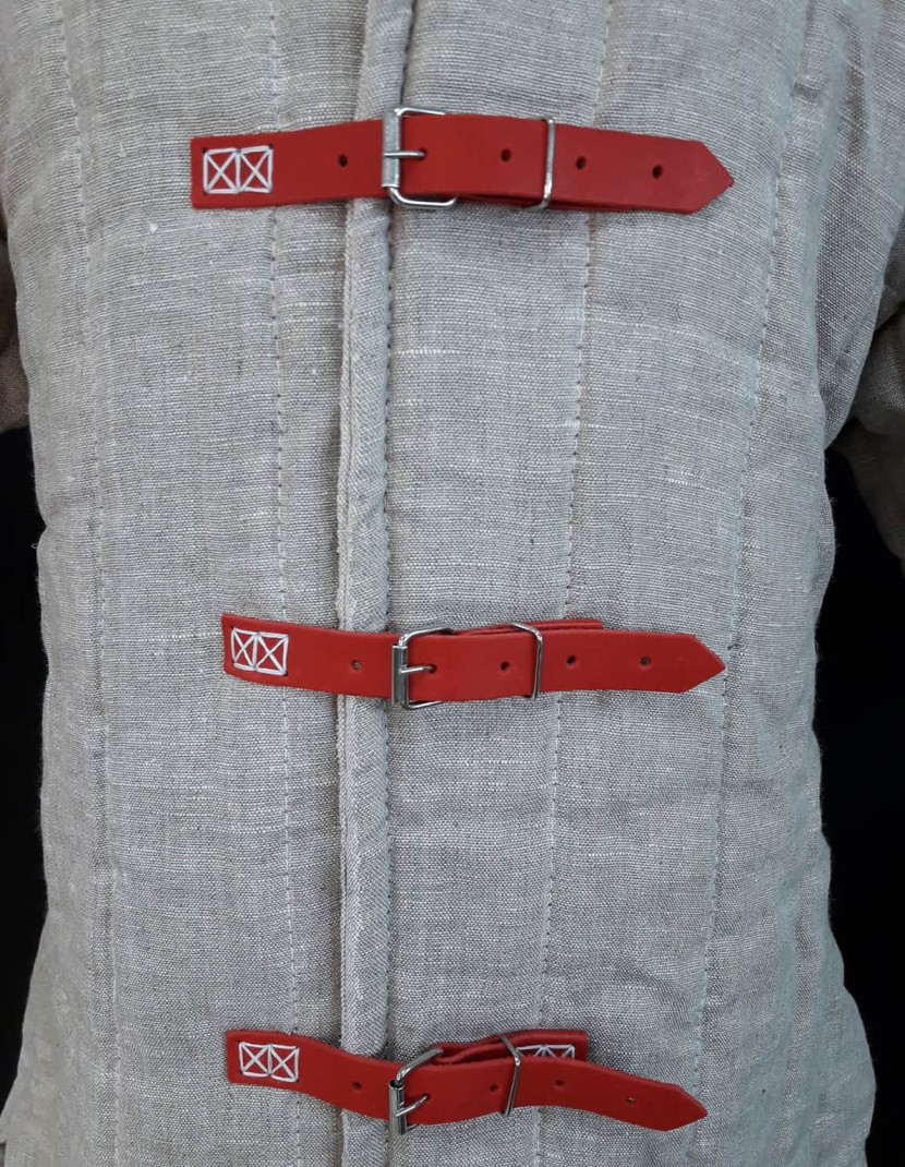 Gambeson made of linen photo made by Steel-mastery.com