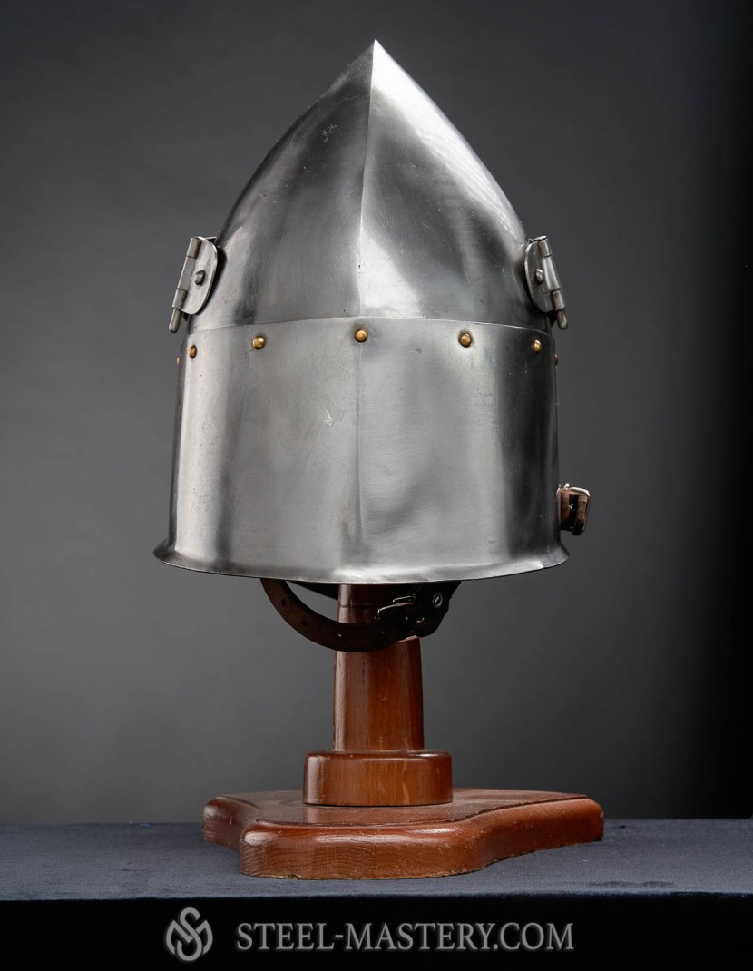 HELMET FOR FENCING  photo made by Steel-mastery.com