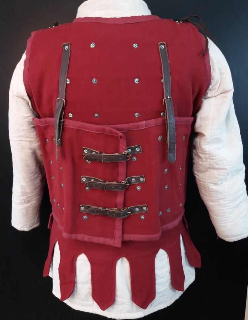  RED VISBY BRIGANDINE photo made by Steel-mastery.com