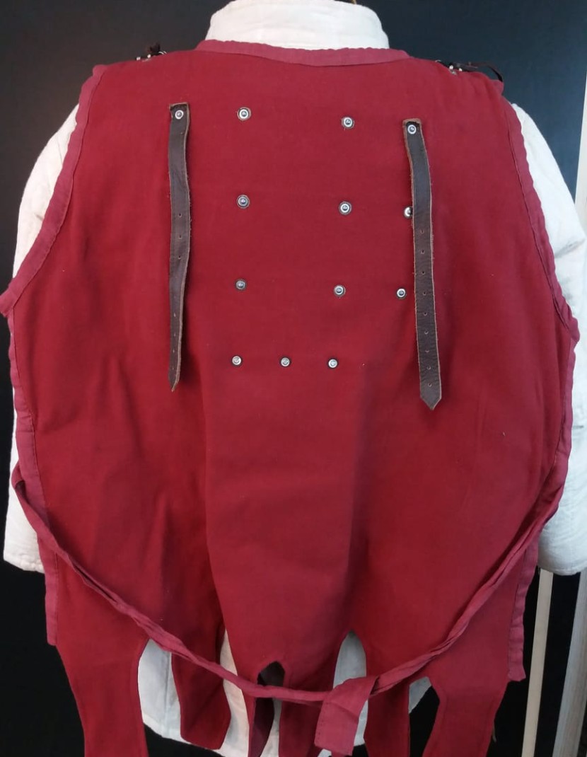  RED VISBY BRIGANDINE photo made by Steel-mastery.com