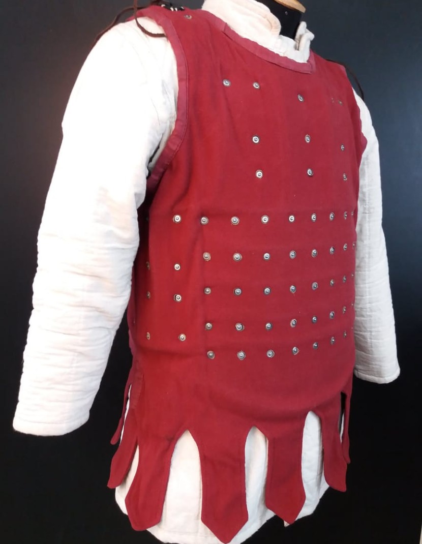  RED VISBY BRIGANDINE photo made by Steel-mastery.com