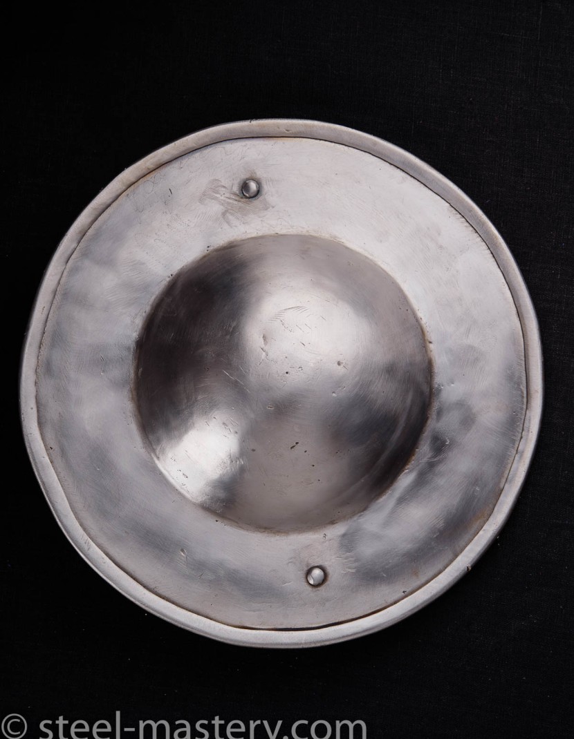 MEDIEVAL SHIELD BUCKLER  photo made by Steel-mastery.com
