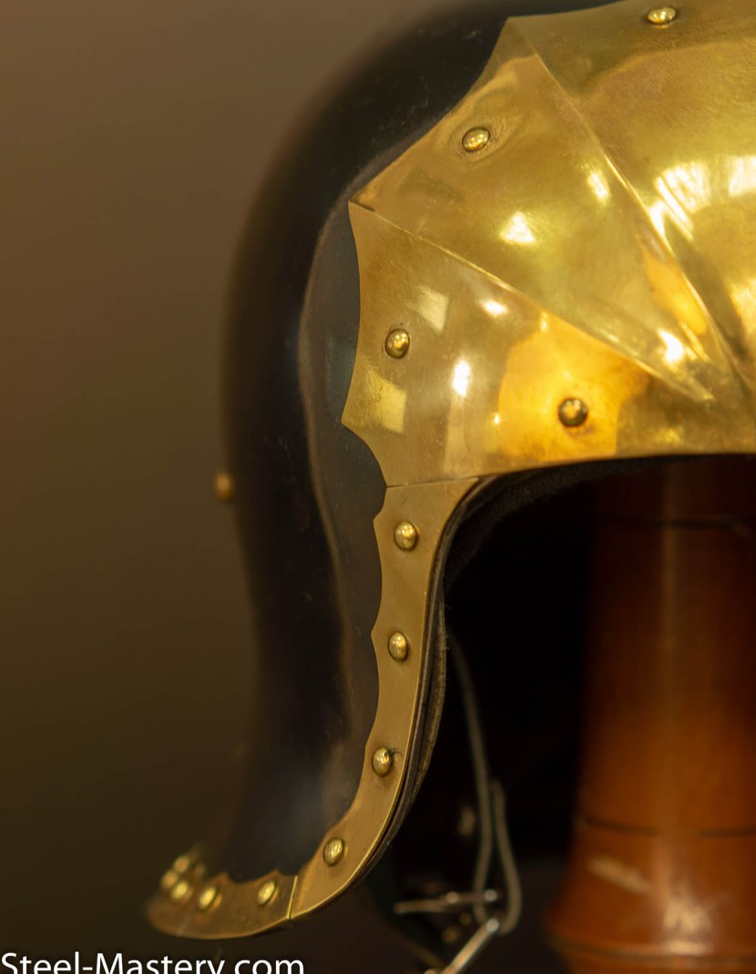 BLUED HELMET  photo made by Steel-mastery.com