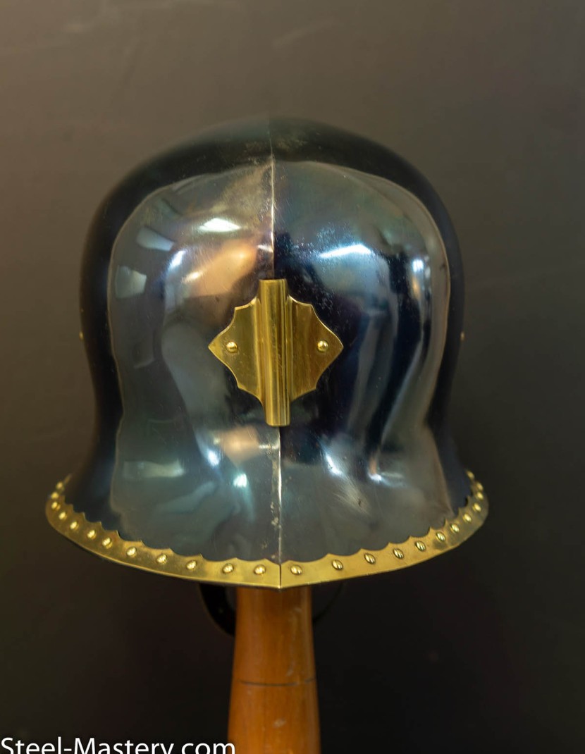 BLUED HELMET  photo made by Steel-mastery.com
