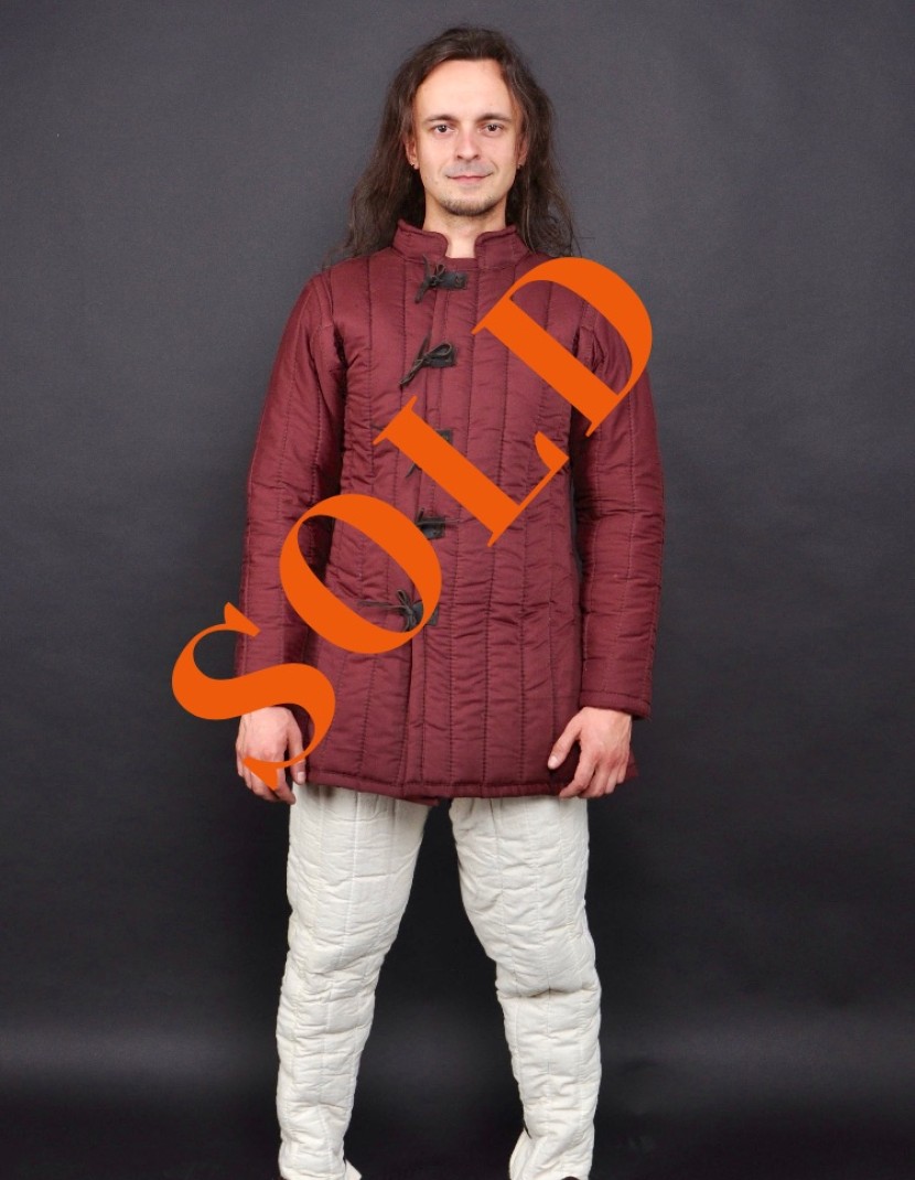 Medieval gambeson XI-XV century photo made by Steel-mastery.com