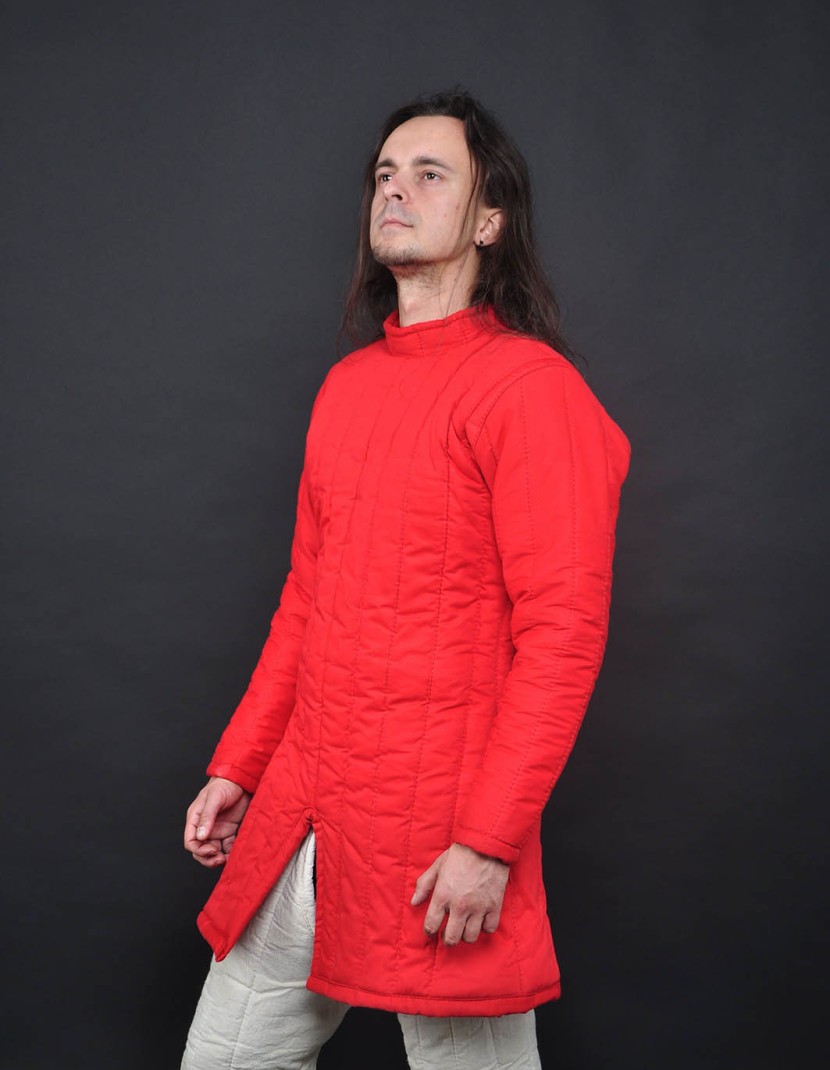 Closed-front gambeson (X-XII centuries) photo made by Steel-mastery.com