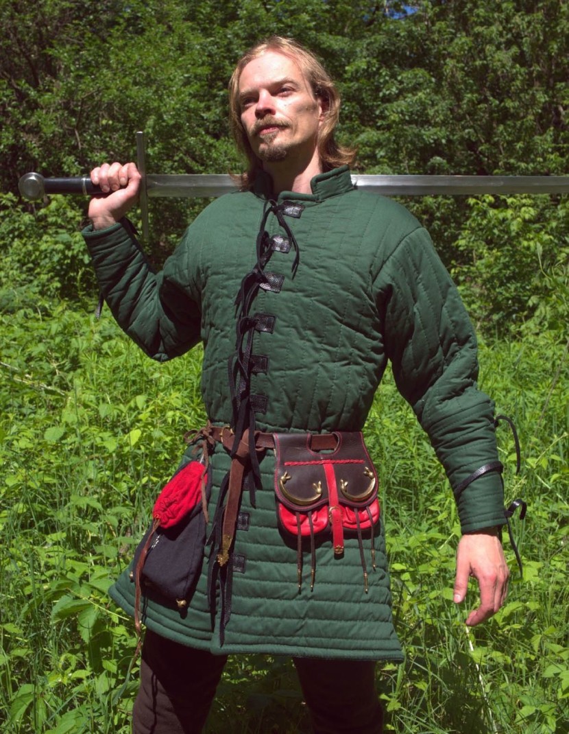 Green doublet with laces photo made by Steel-mastery.com