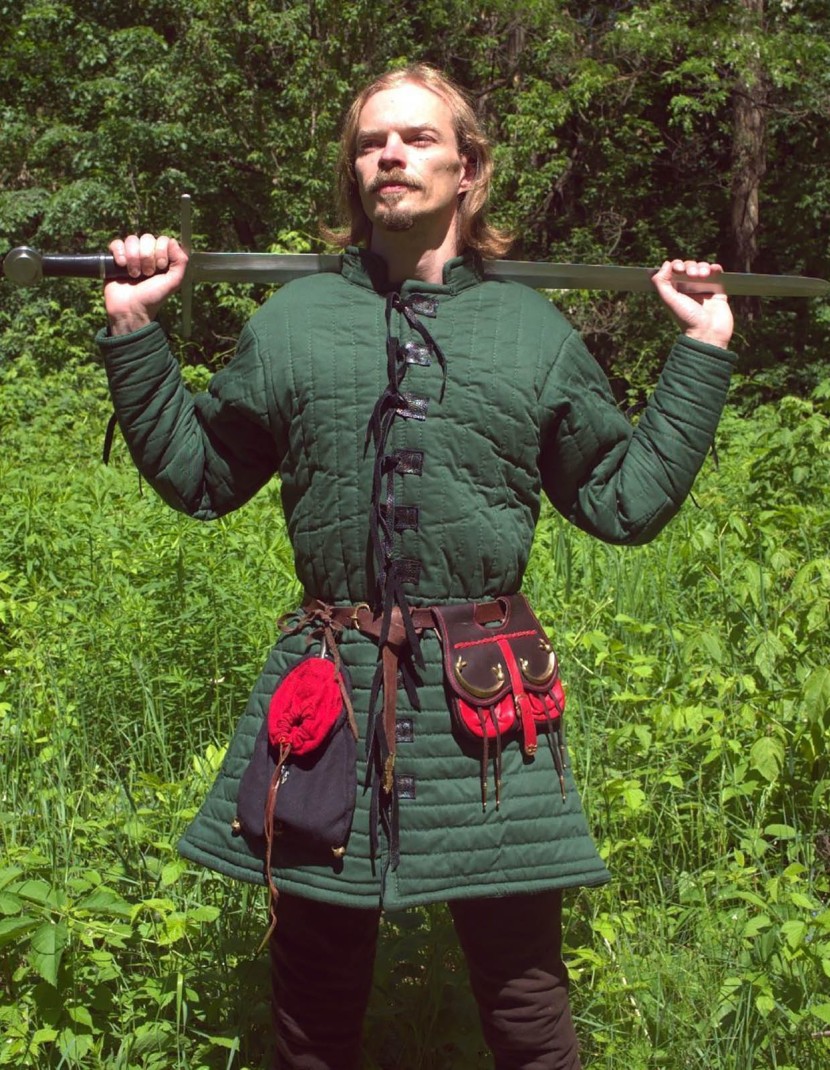 Green doublet with laces photo made by Steel-mastery.com