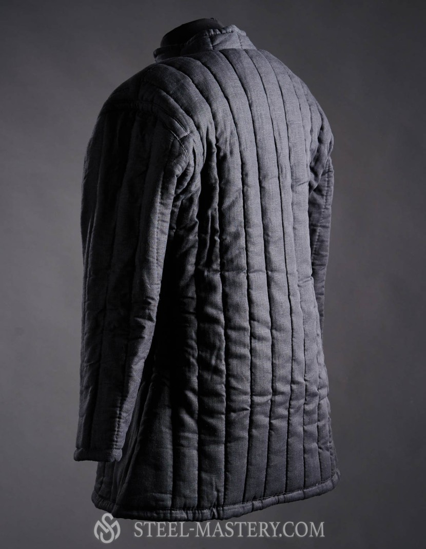 Linen ordinary gambeson, XL-size photo made by Steel-mastery.com