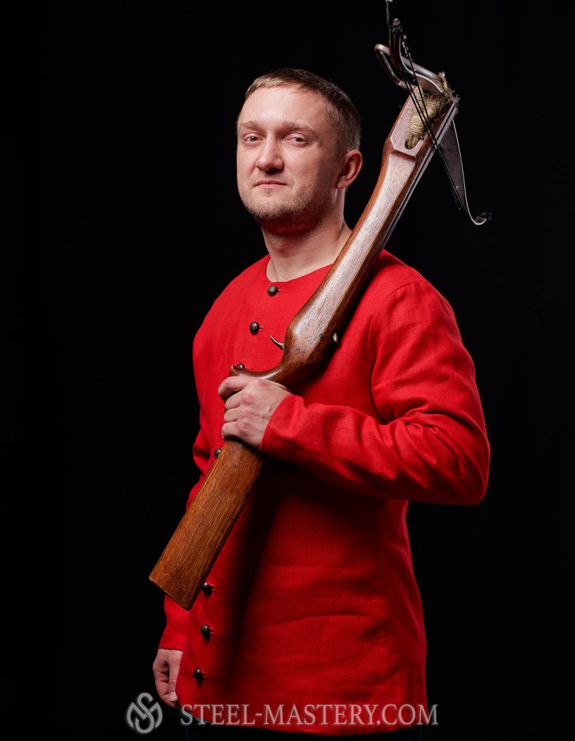 Red cotton cotardie  photo made by Steel-mastery.com