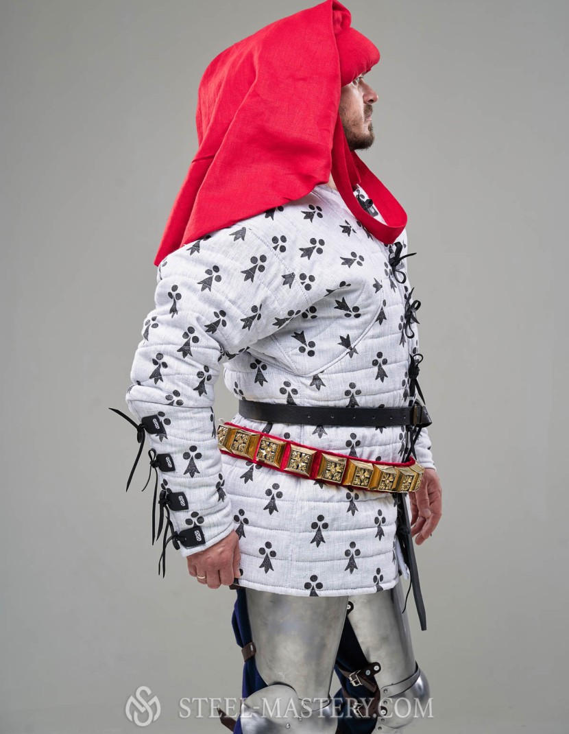 Aketon of the 1360 year, pourpoint of Charles de Blois photo made by Steel-mastery.com