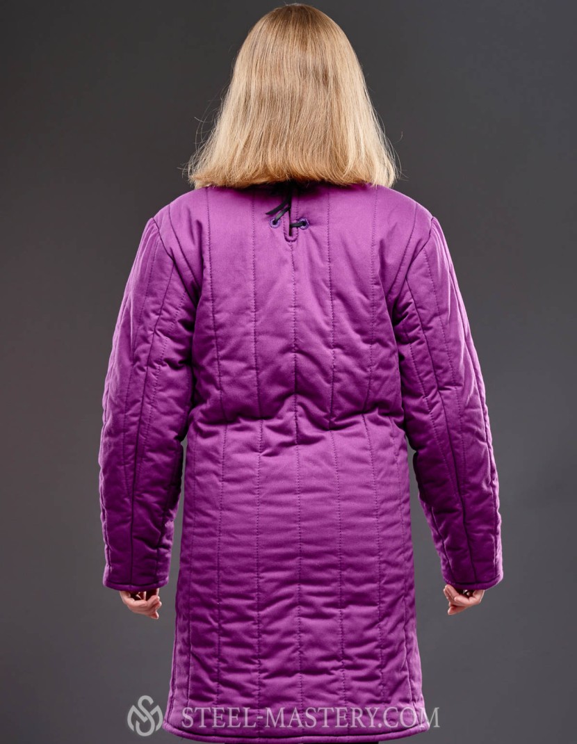 GAMBESON FRONT CLOSED, junior size photo made by Steel-mastery.com