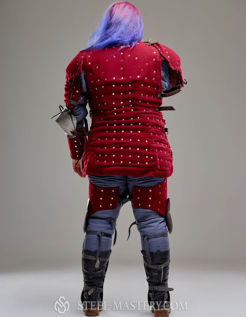 Combat brigandine set for sale photo made by Steel-mastery.com