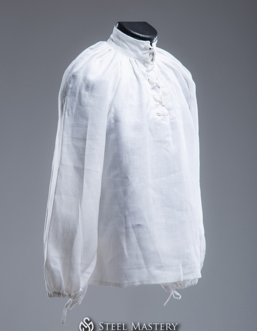 Men's shirt with lacing in stock  photo made by Steel-mastery.com