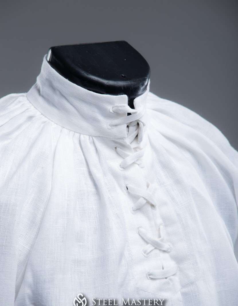 Men's shirt with lacing in stock  photo made by Steel-mastery.com