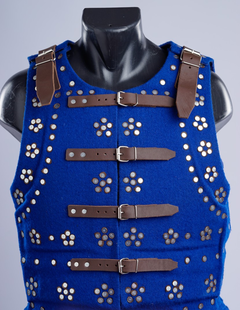 CAESAR LARGE-PLATED BRIGANDINE in stock photo made by Steel-mastery.com