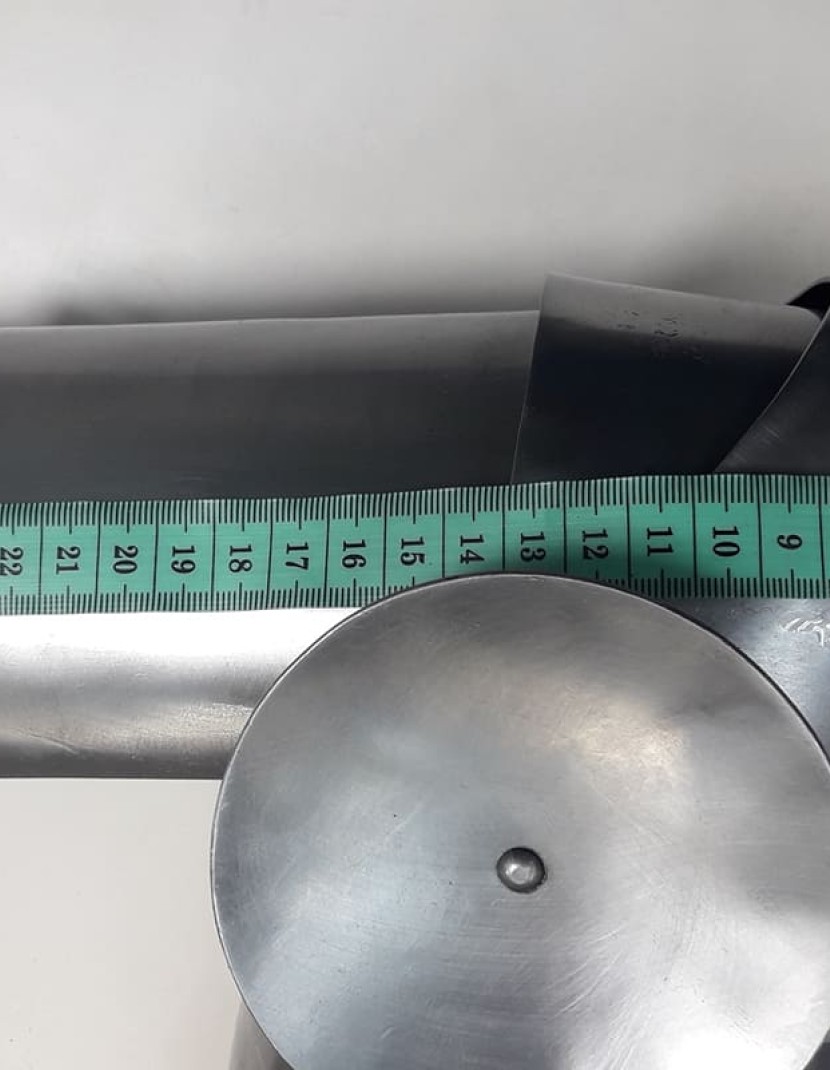 STEEL GERMAN KNIGHTLY PLATE ARMS OF THE 14TH CENTURY WITH ELBOW CAPS  photo made by Steel-mastery.com