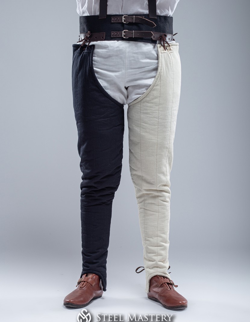 LONG PADDED CHAUSSES TWO COLORED IN STOCK  photo made by Steel-mastery.com