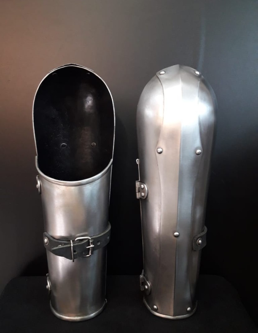  STEEL FOREARM BRACERS "THE BOAT"  photo made by Steel-mastery.com