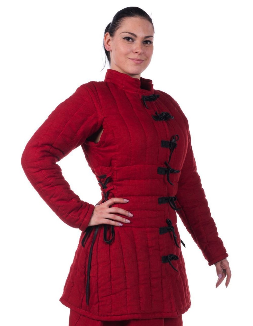 Women s gambeson 3 layers of padding photo made by Steel-mastery.com