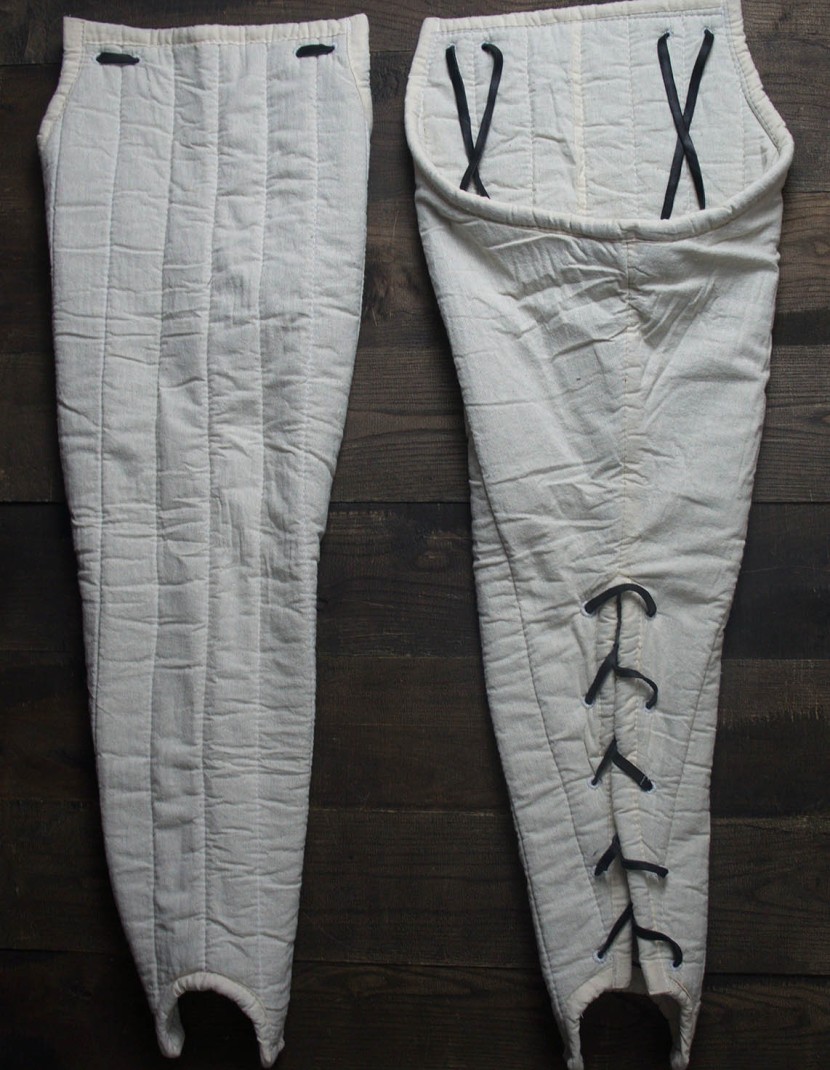 Padded chausses - 3 layers of padding photo made by Steel-mastery.com