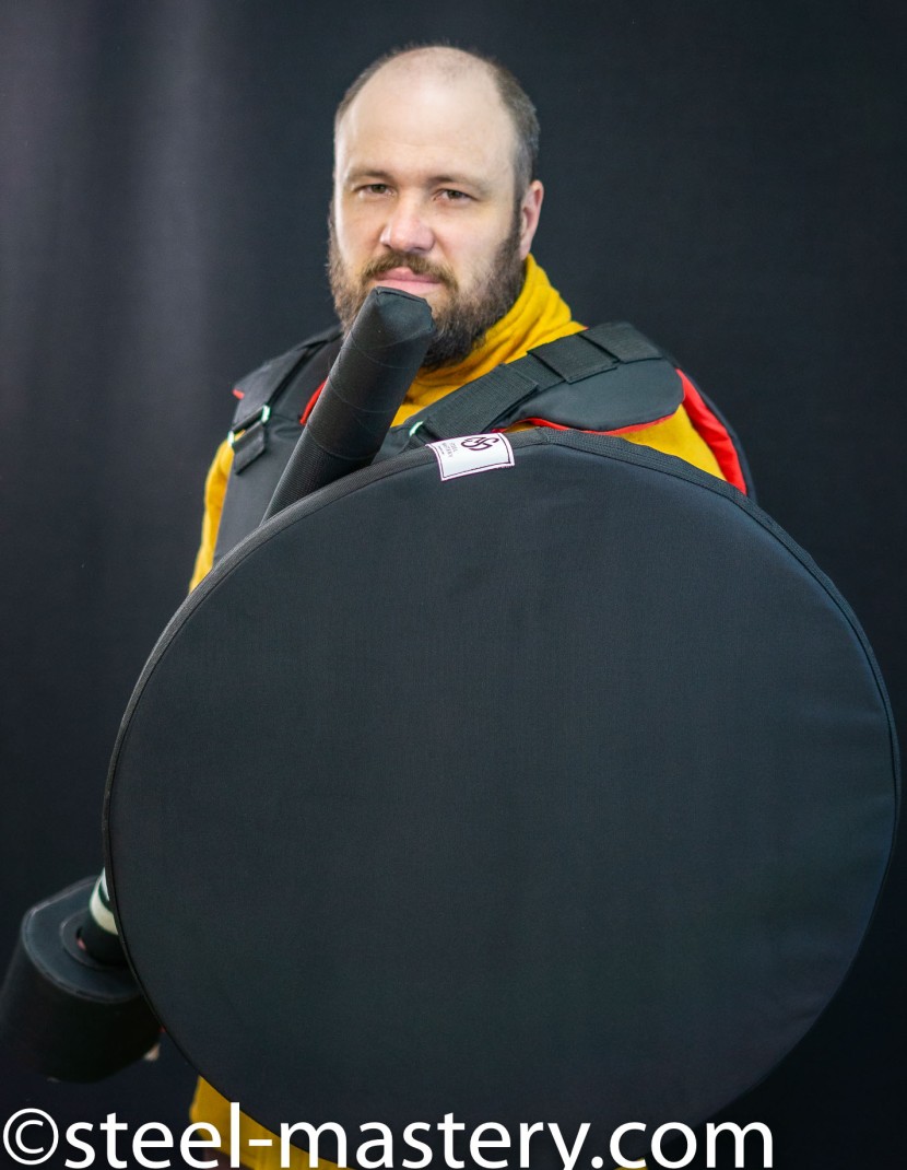 Soft Armor round shield   photo made by Steel-mastery.com