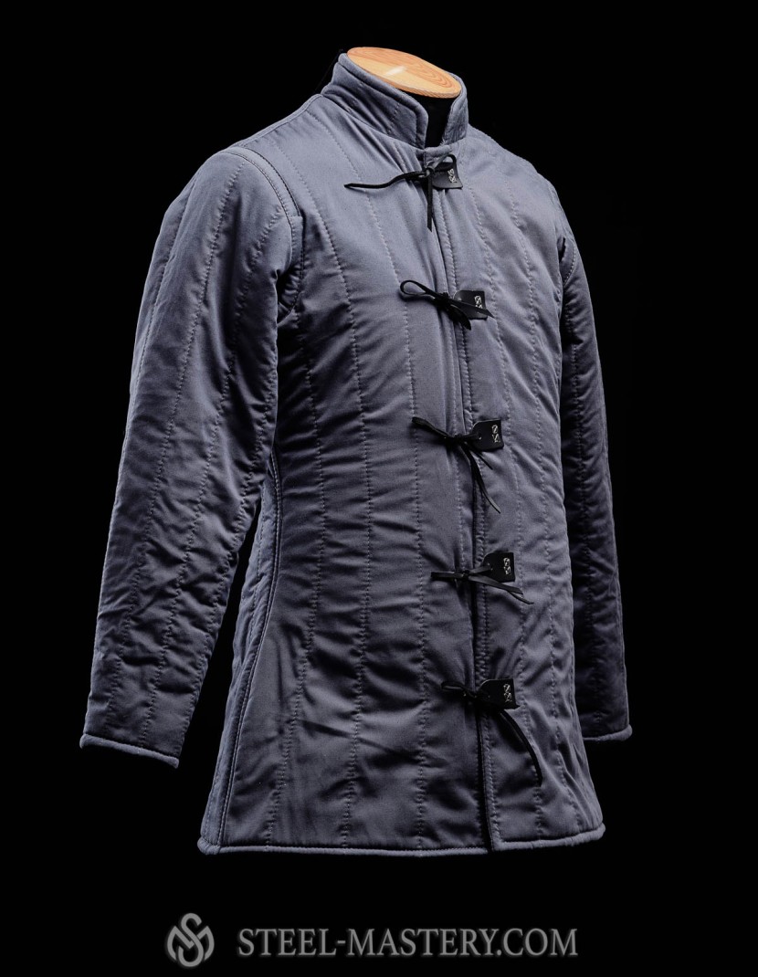 Medieval gambeson and cotton Eastern Pants photo made by Steel-mastery.com