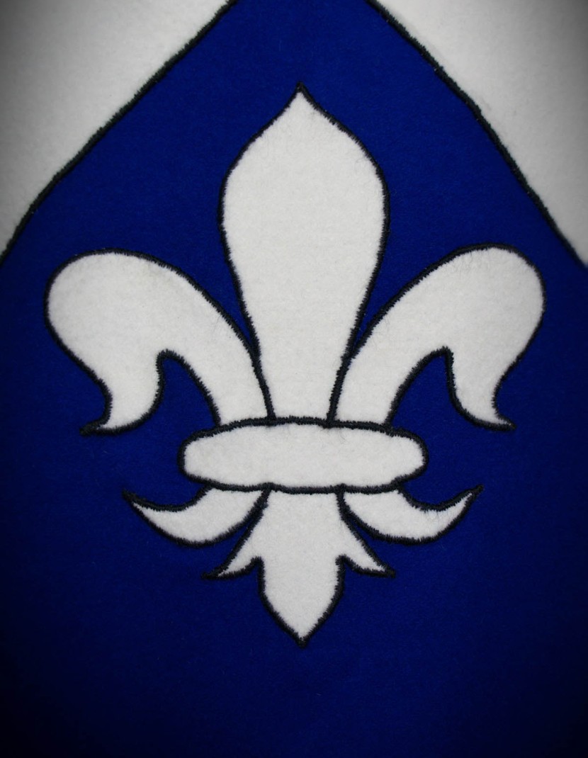 Tabard with French lilies (Fleur-de-lis)  photo made by Steel-mastery.com