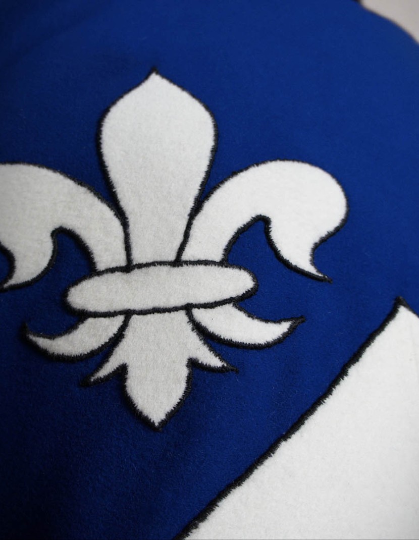 Tabard with French lilies (Fleur-de-lis)  photo made by Steel-mastery.com