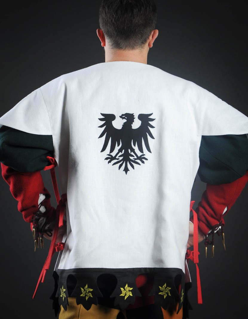 Tabard with black eagle with crown photo made by Steel-mastery.com