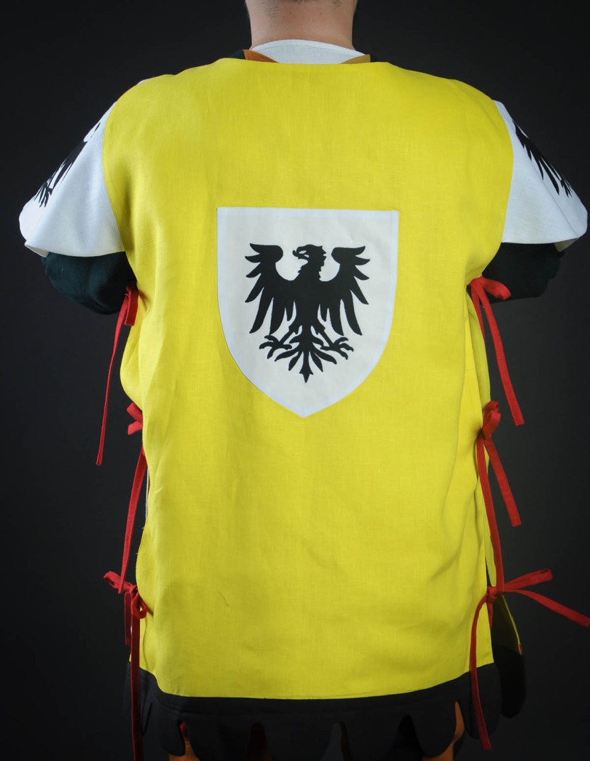 Tabard with lion, crossbow and half-eagle photo made by Steel-mastery.com