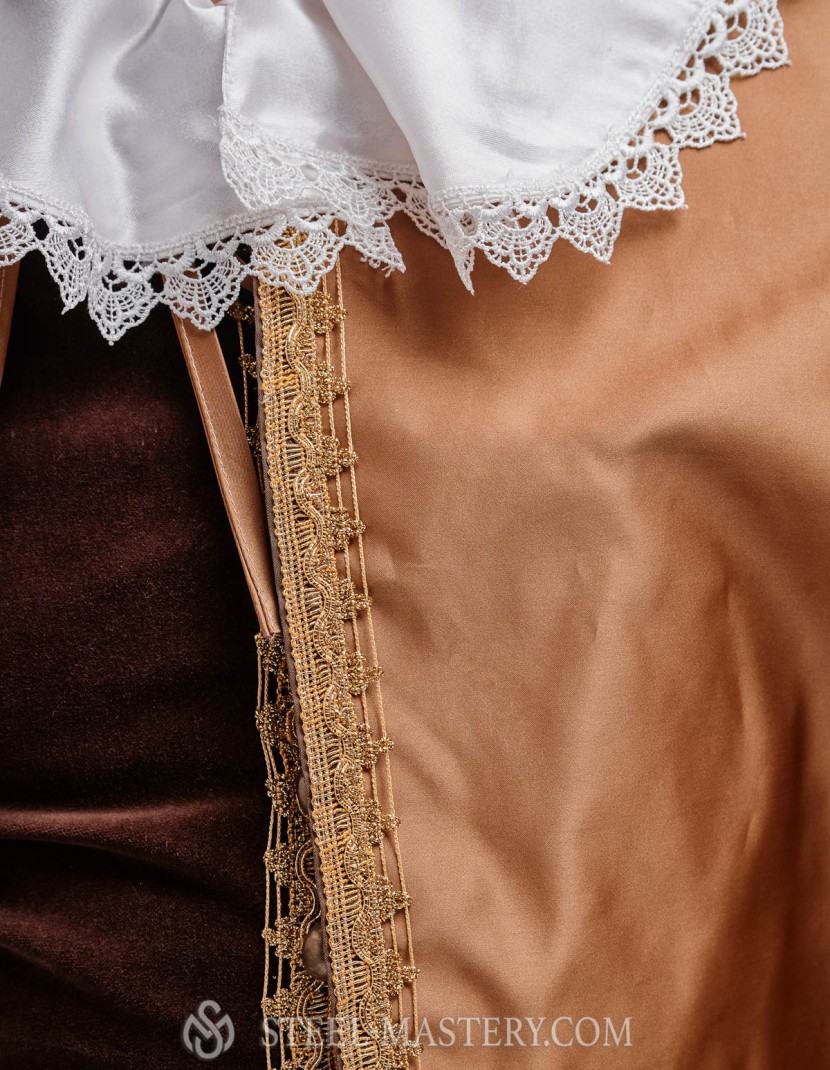 Men renaissance costume with cape photo made by Steel-mastery.com