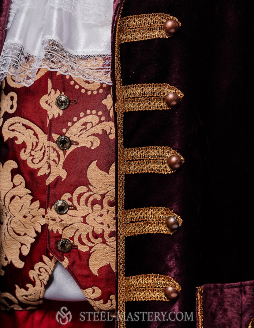 The men's suit 17th and 18th centuries photo made by Steel-mastery.com
