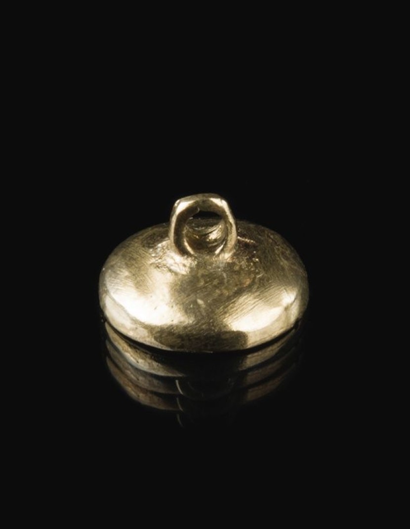 Medieval European cast button with pattern 25 PCS   in stock  photo made by Steel-mastery.com