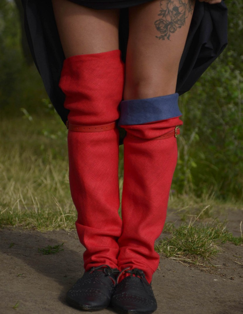 Medieval women s stockings XII-XV century photo made by Steel-mastery.com