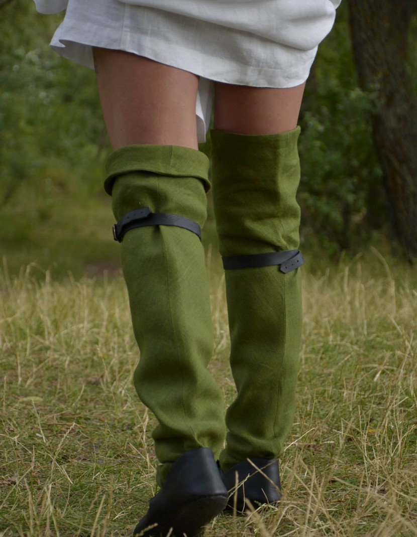 Medieval women s stockings XII-XV century photo made by Steel-mastery.com