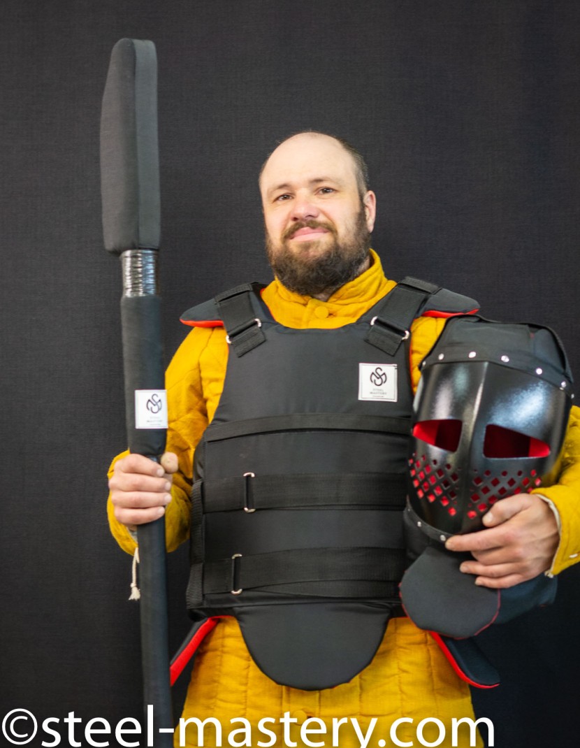 Soft armor halberd photo made by Steel-mastery.com