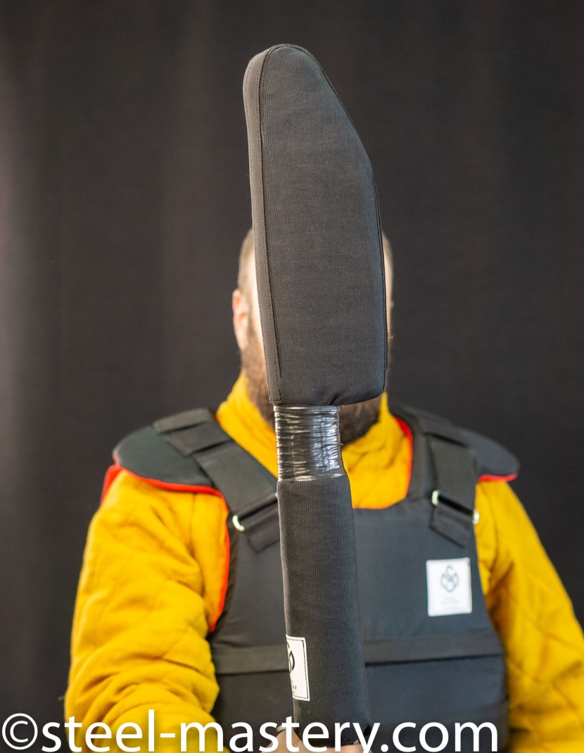 Soft armor halberd photo made by Steel-mastery.com